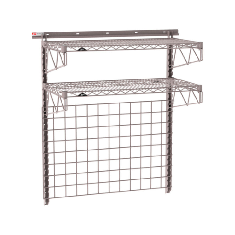 Metro SW-1836K4-45-BASE - SmartWall Station Base Kit, (1) Wall Track, (2) Uprights