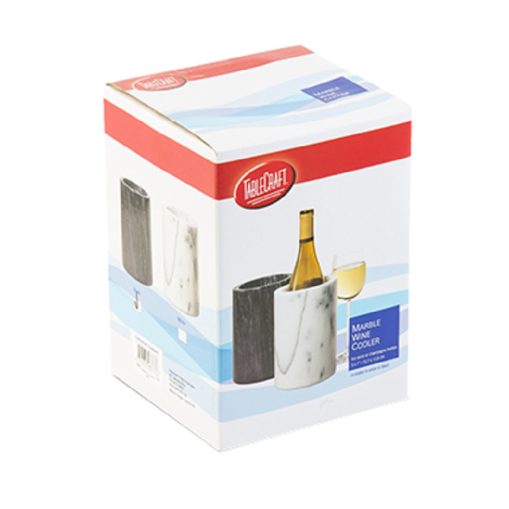 TableCraft Products 5488 - Cash & Carry Wine Cooler, 5" Dia. X 7" H, Black Marble