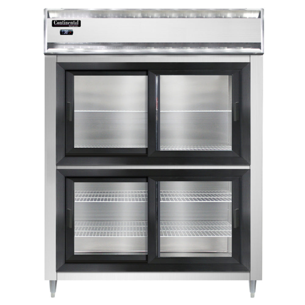 Continental Refrigerator D2RENSSSGDHD Designer Line Wide Refrigerator Reach-in