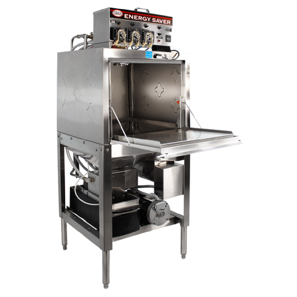 CMA Dishmachines EST-FL Energy Mizer® Front Loader Dishwasher Low Temp 25-1/4"W X 25-1/4"D X 66"H