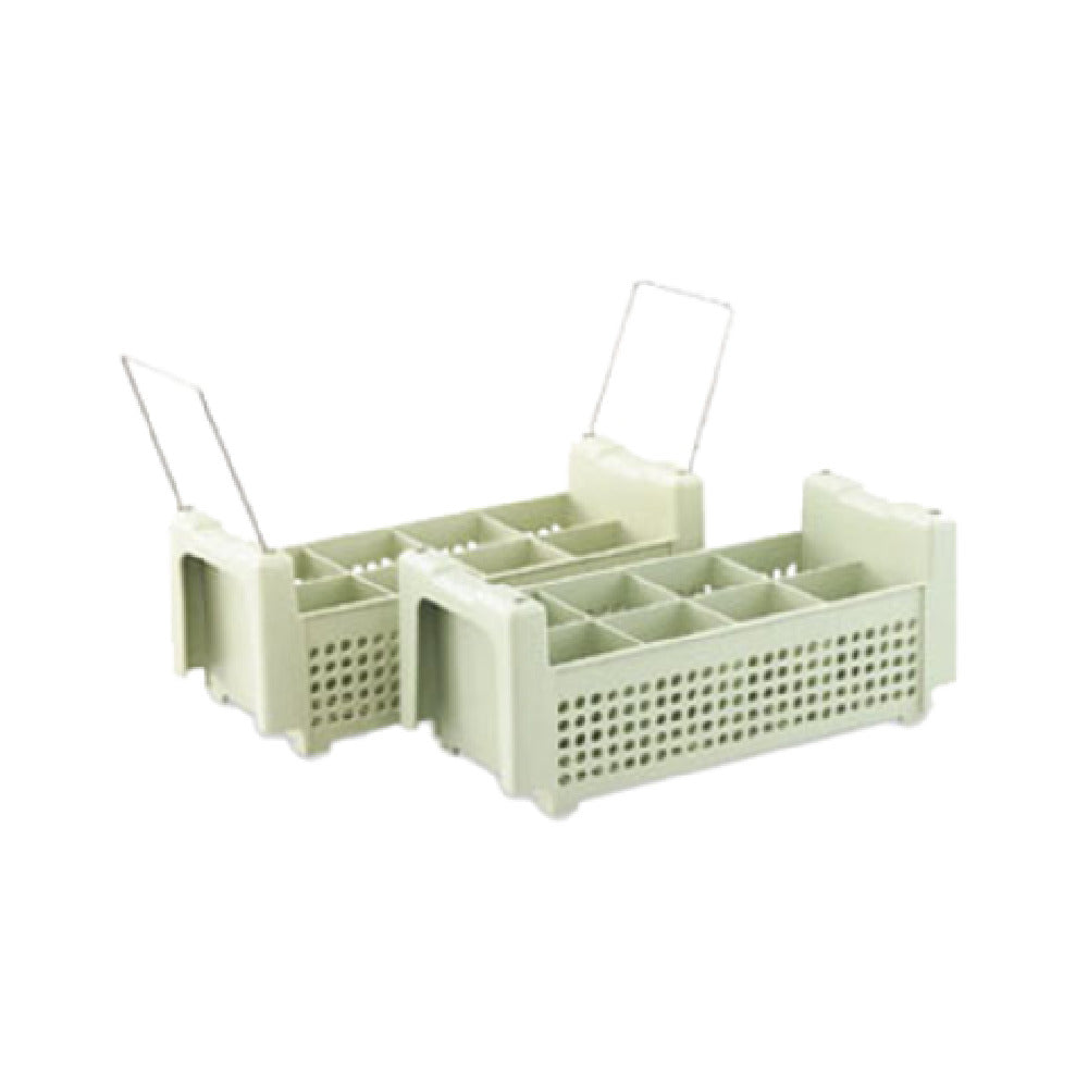 Vollrath 52641 Flatware Basket (8) Compartment With Handles