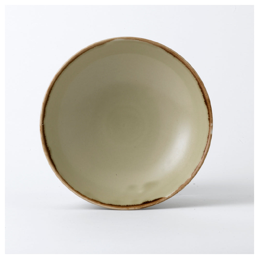 Arc Cardinal HL281 Dudson Harvest Linen Coupe Plate (D:11.0'') Vitrified Ceramic