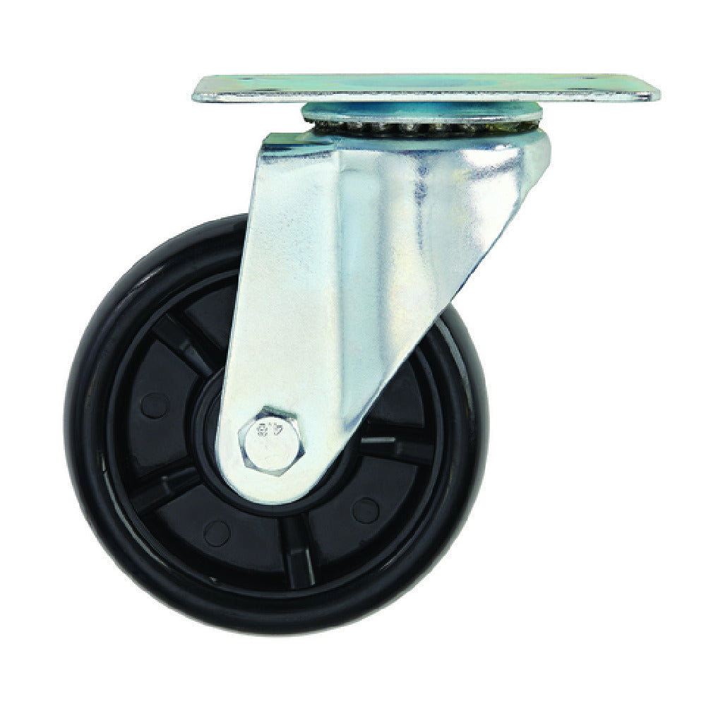 Hubert 186249 - Kratos Replacement Caster, 4" Dia., (1) Without Brake