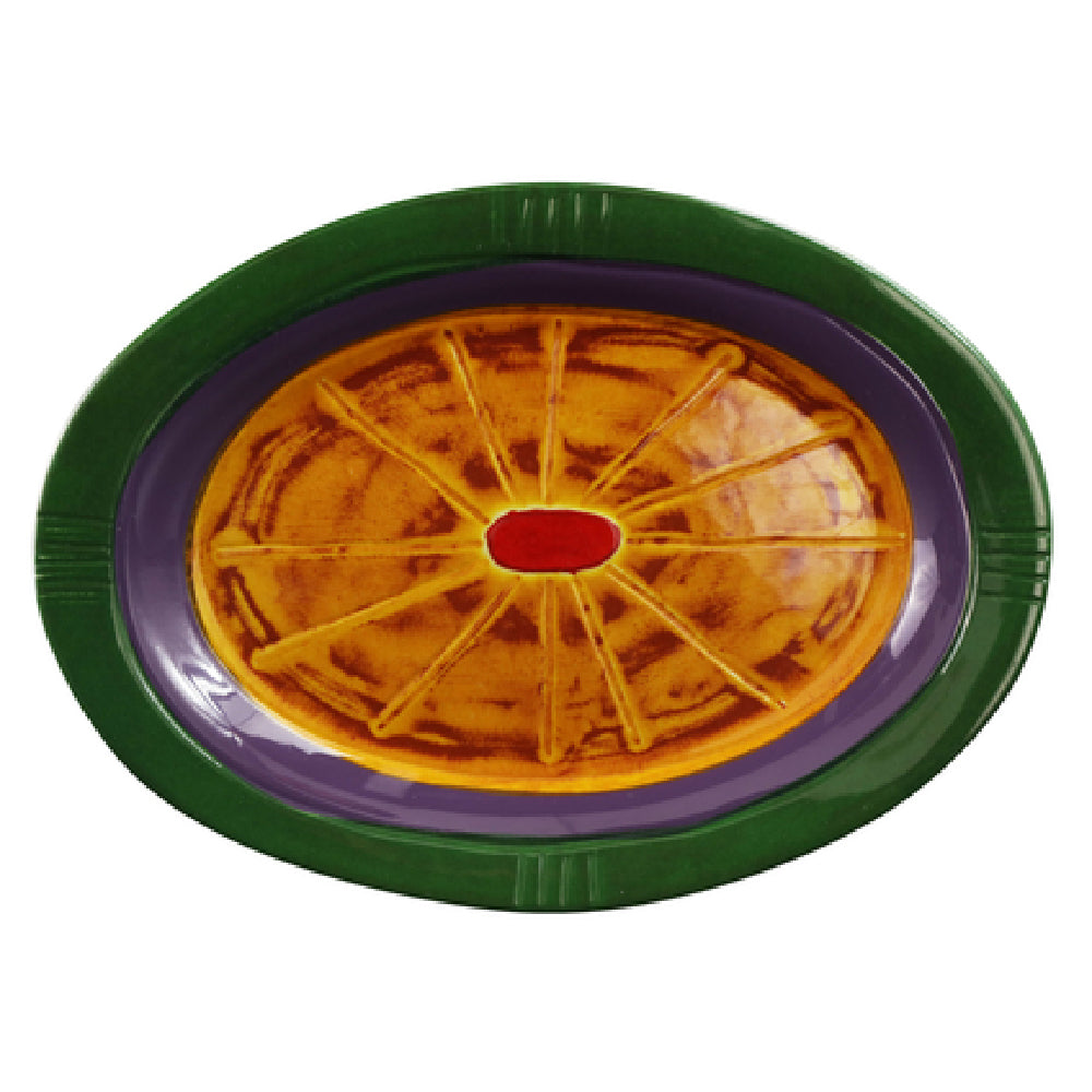 Elite Global Solutions V1281-AS Platter 12-3/4"L X 8-3/4"W X 1-1/4"H Oval