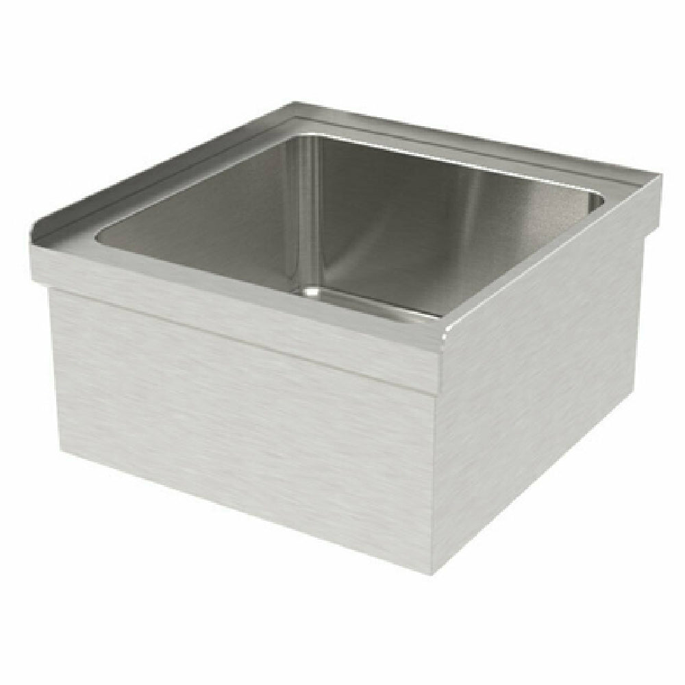 GSW USA SE2424FM-UP Mop Sink Floor Mount With 1" Upturn