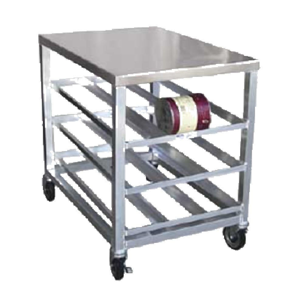 SPG 4H1609 - Kelmax Can Storage Rack, Half Size, Mobile Design