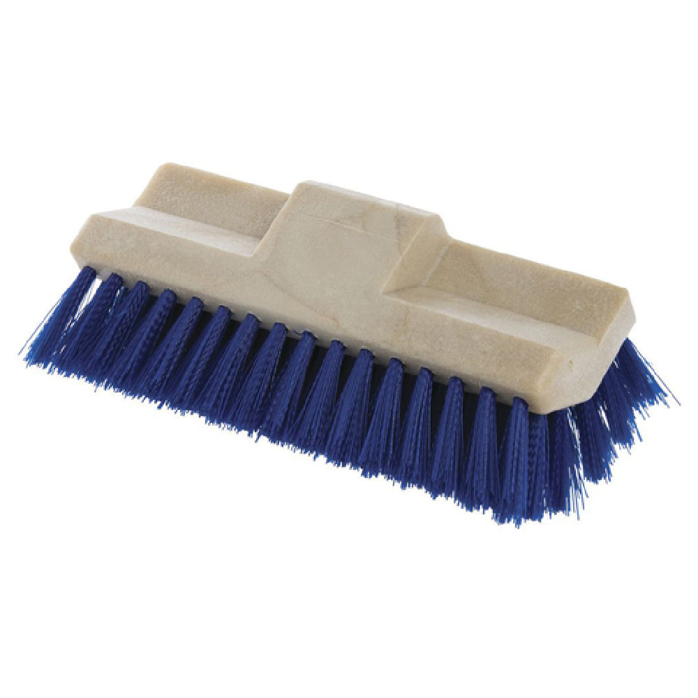 Hubert 25126 - Scrub Brush, 10" Block, 1-3/4" Blue Polypropylene Bristles
