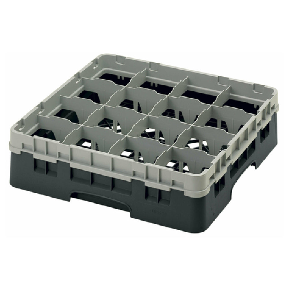 Cambro 16S418110 Camrack® Glass Rack With Soft Gray Extender Full Size