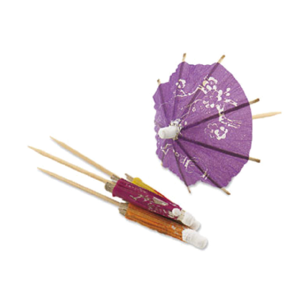 Alegacy Foodservice Products 4600 Cocktail Parasol 4-1/16"L 3" Dia. Opened