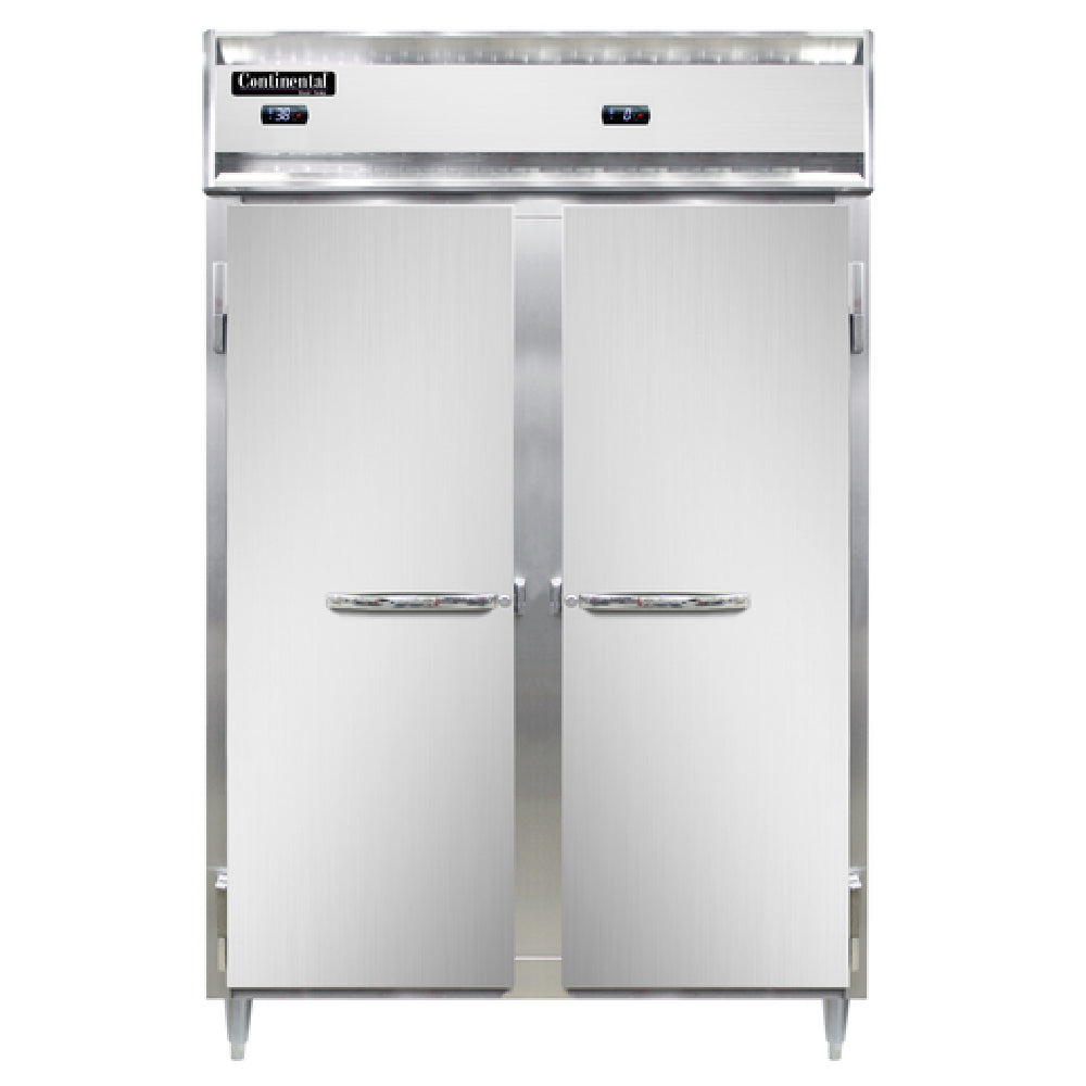 Continental Refrigerator D2RFN Designer Line Refrigerator/Freezer Reach-in Two-section