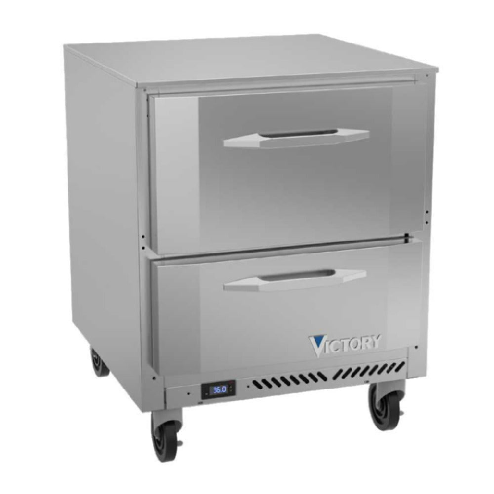 Victory VURD27HC-2 Undercounter Refrigerator Powered By V-Core™ One-section