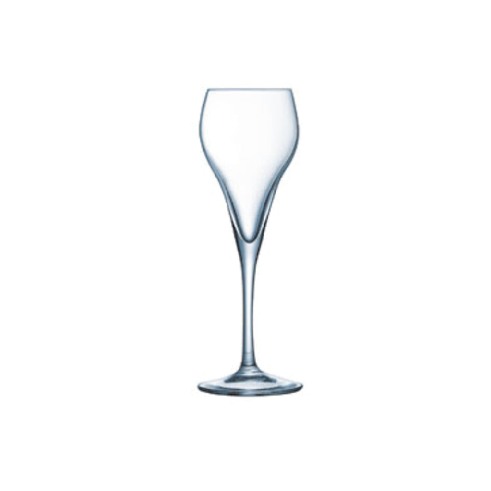 Arc Cardinal J1478 Arcoroc Malea Brio Flute 5.25 Oz Soda Lime Glass