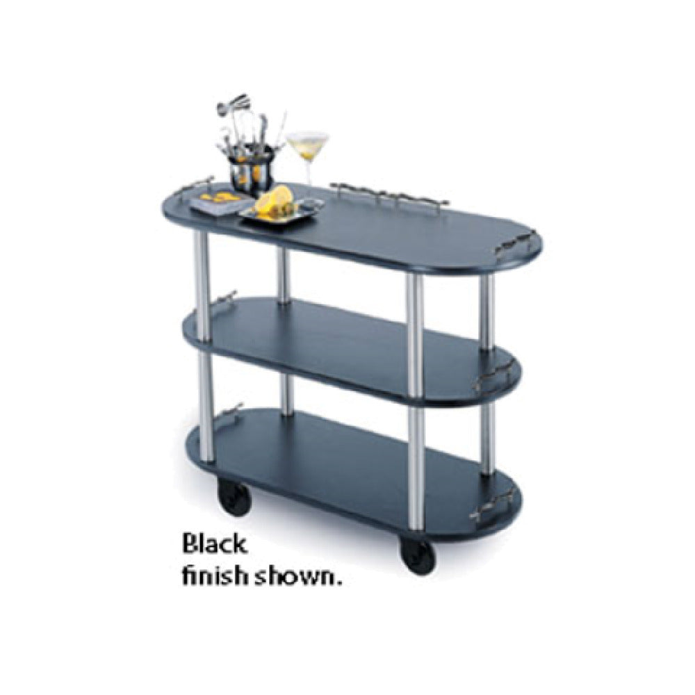 Geneva 36200 Service Cart Oval 42-1/2"W X 16"D X 35-1/4"H