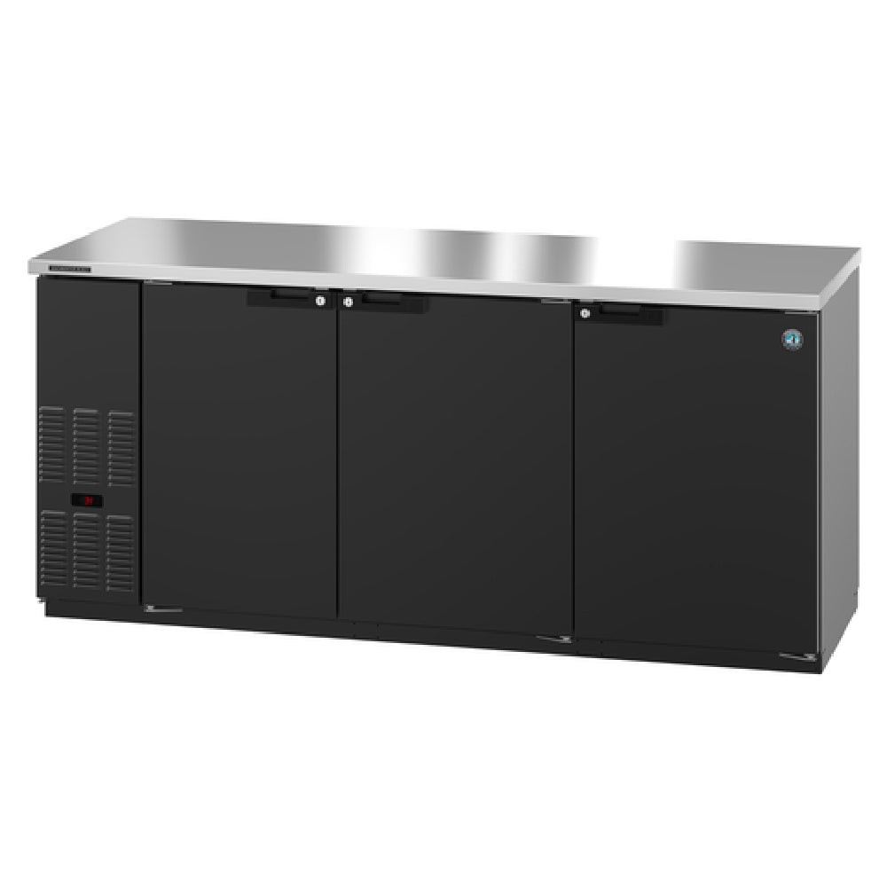 Hoshizaki BB80 - Refrigerated Back Bar Cooler, Reach-in, Three-section