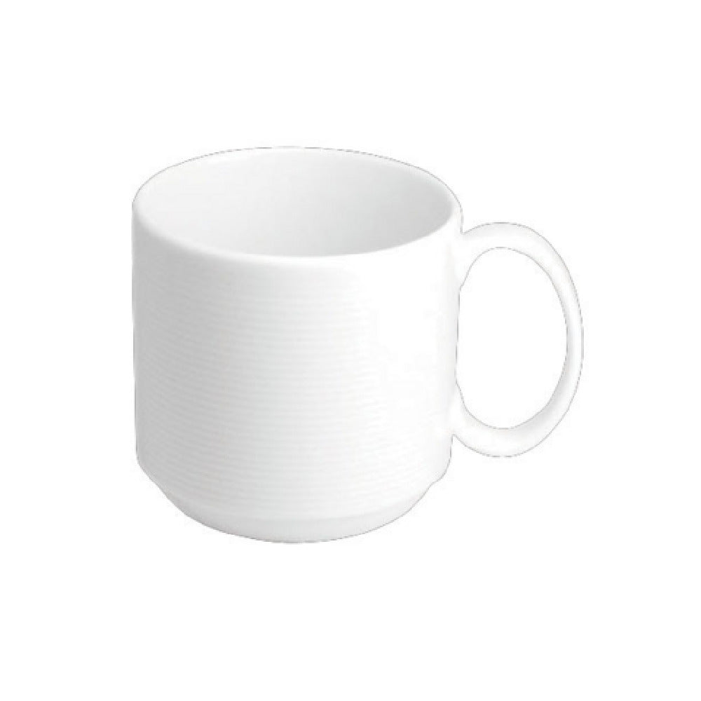 Steelite 6350MP21 - Stack Mug, 10.0 Oz, 4.75" X 3.375" X 3.375"