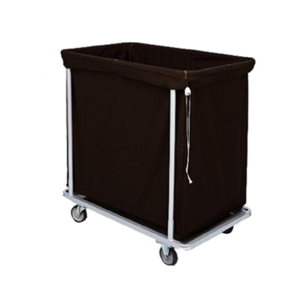 Forbes Industries 1112 Laundry Cart 12 Bushel Capacity Heavy Duty Black Cloth Bag