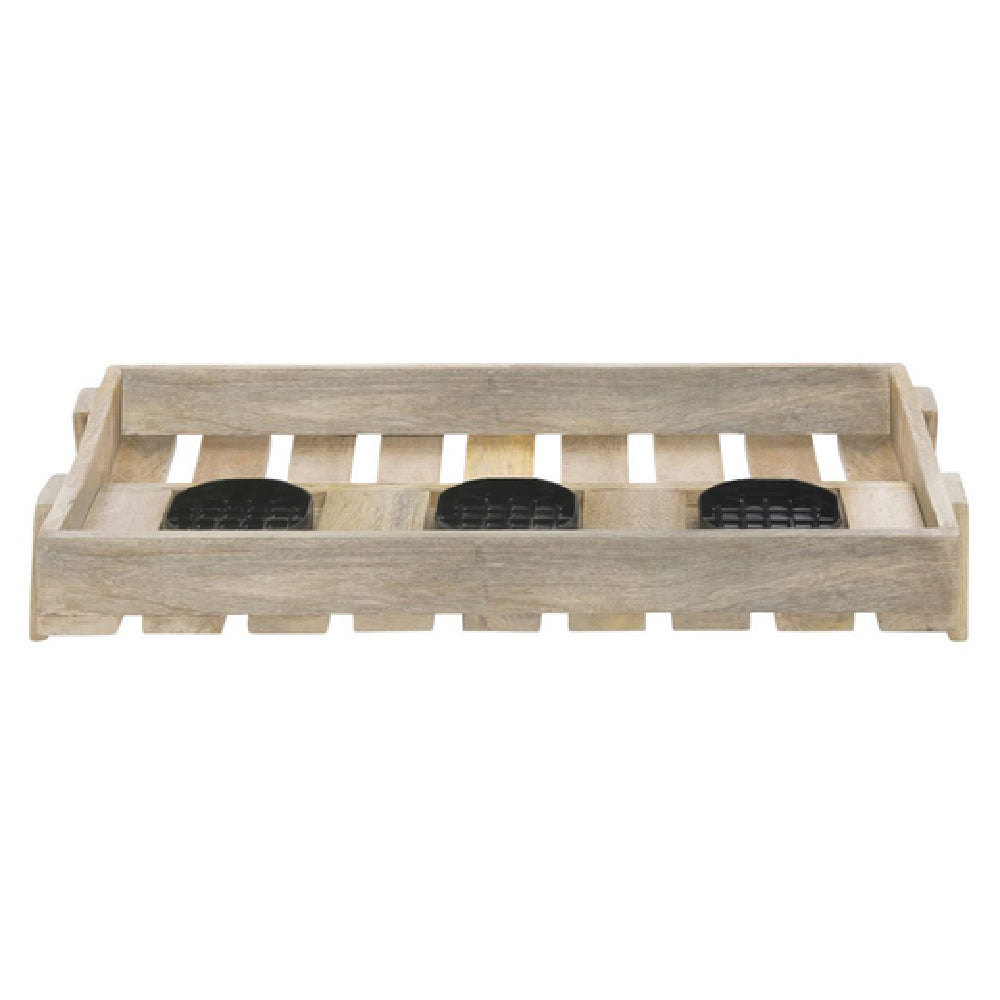 Hubert 40419 - Airpot Holder, Triple, 24" X 13-1/2" X 3-1/2"H