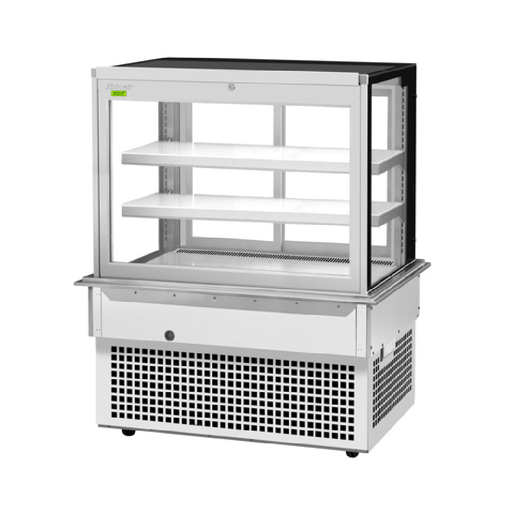 Turbo Air TBP48-54FDN Drop-In Refrigerated Bakery Display Case 50"W 17.2 Cu. Ft. Capacity