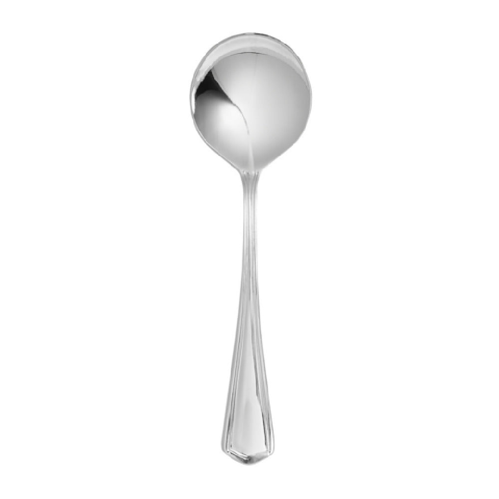 Steelite WL4412 Bouillon Spoon 5-5/8" Silverplate With Mirror Finish
