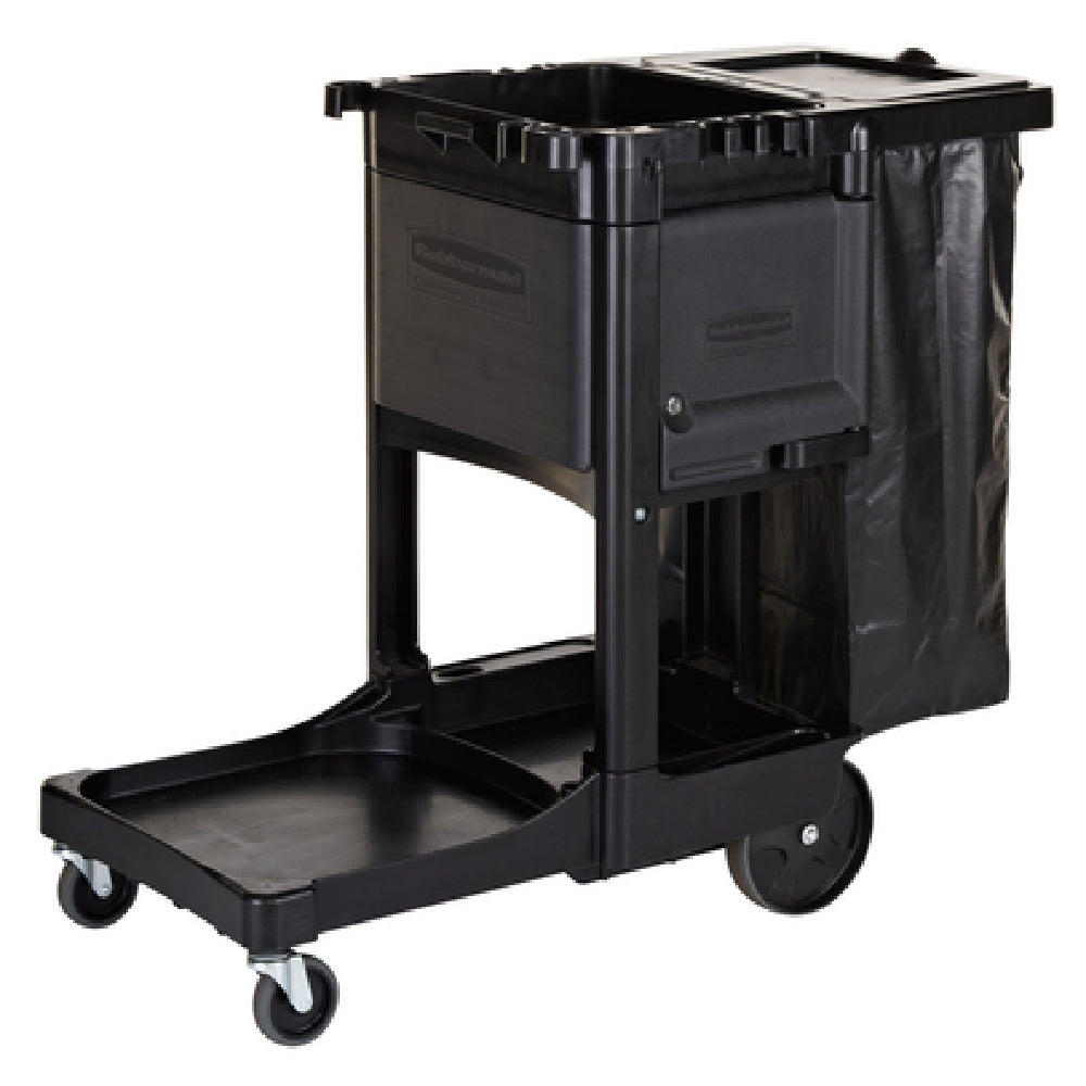 Rubbermaid 1861430 Standard Executive Janitorial Cleaning Cart 46"L X 21-3/4"W X 38-3/8"H