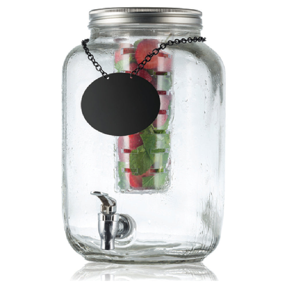 TableCraft Products BDG3000 - Cash & Carry Mason Jar™ Beverage Dispenser, 2 Gallon