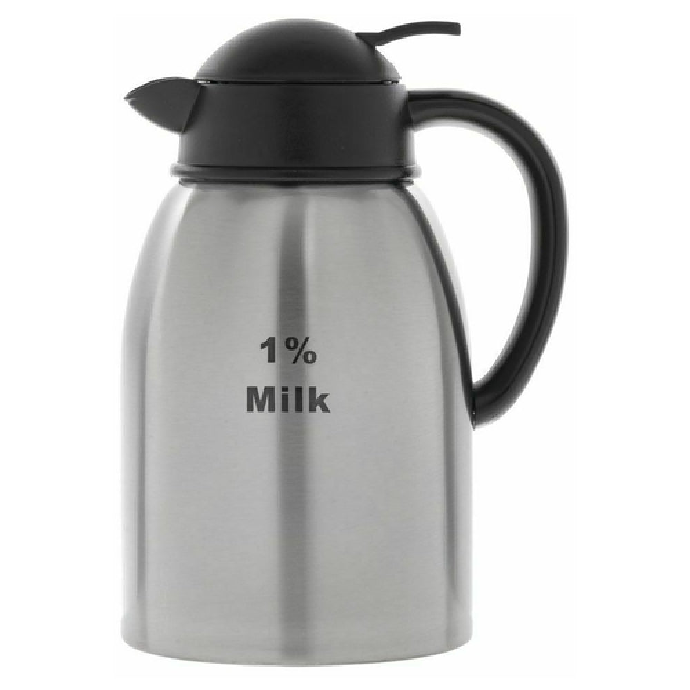 Hubert 25593 - Decanter, 1-7/8 Liter, 5-1/2" Dia. X 10"H
