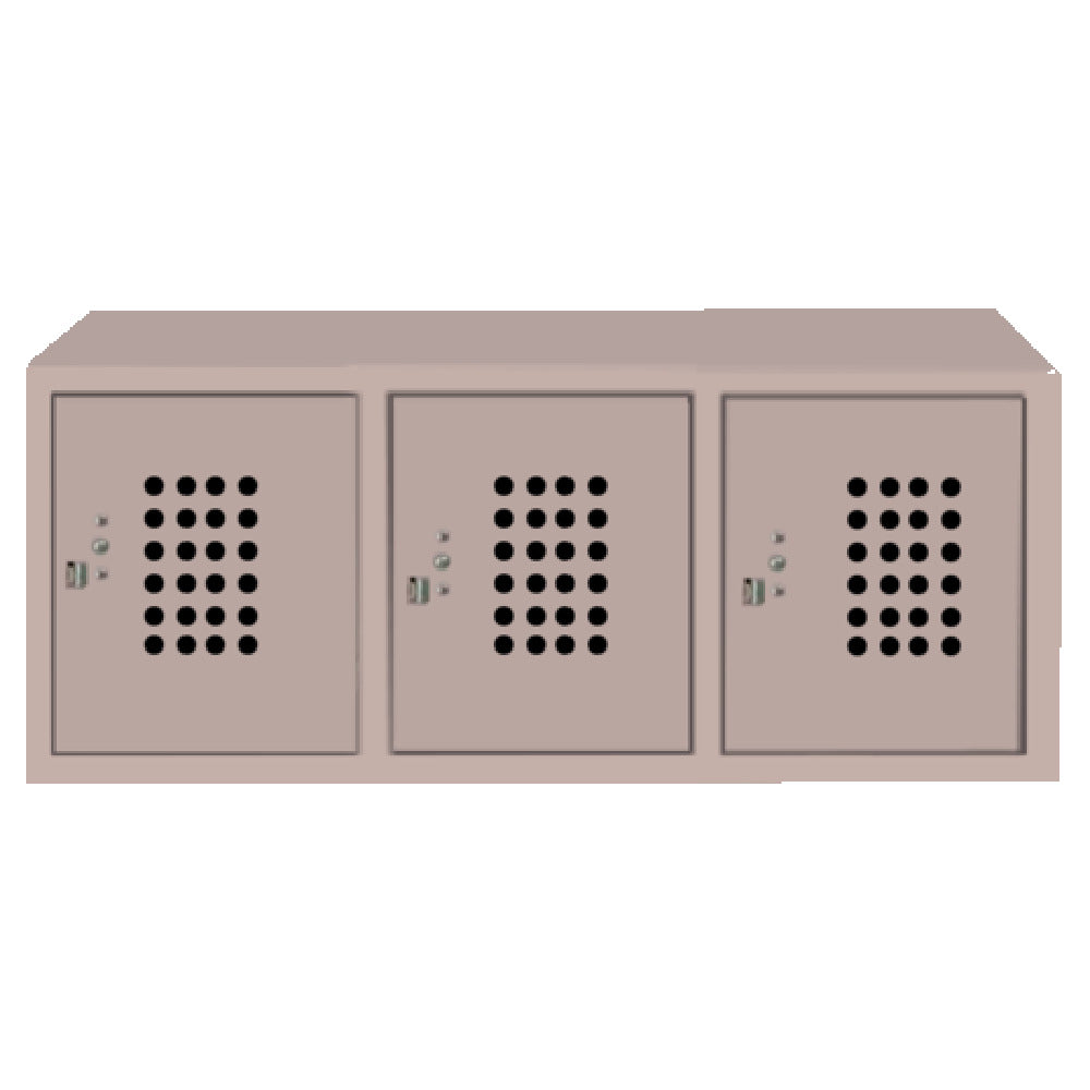 SPG 4K0626 - Kelmax Locker, 36"W X 15"D X 12"H, Single Tier