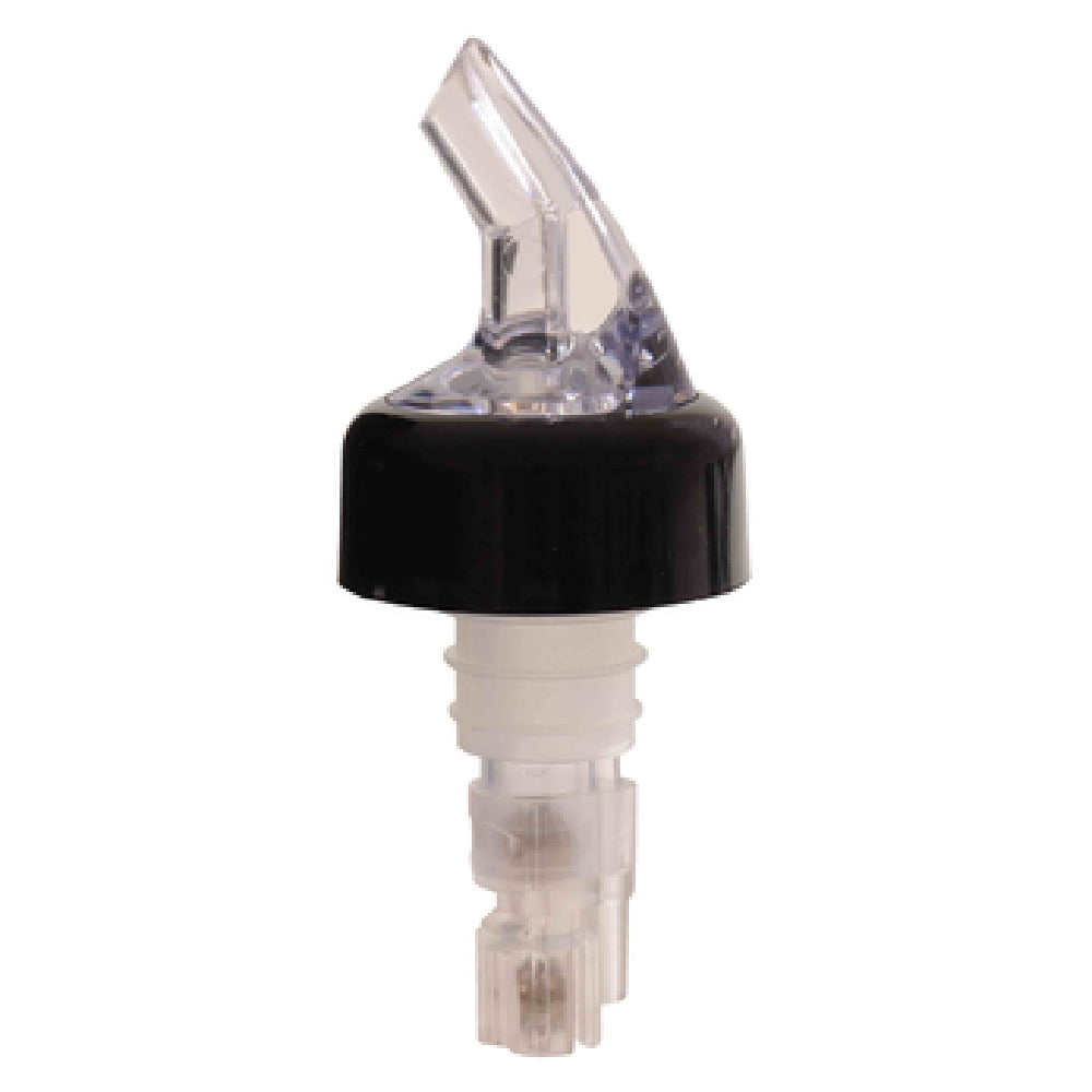 Thunder Group PLPR125C Liquor Pourer 1-1/4 Oz. With Black Collar