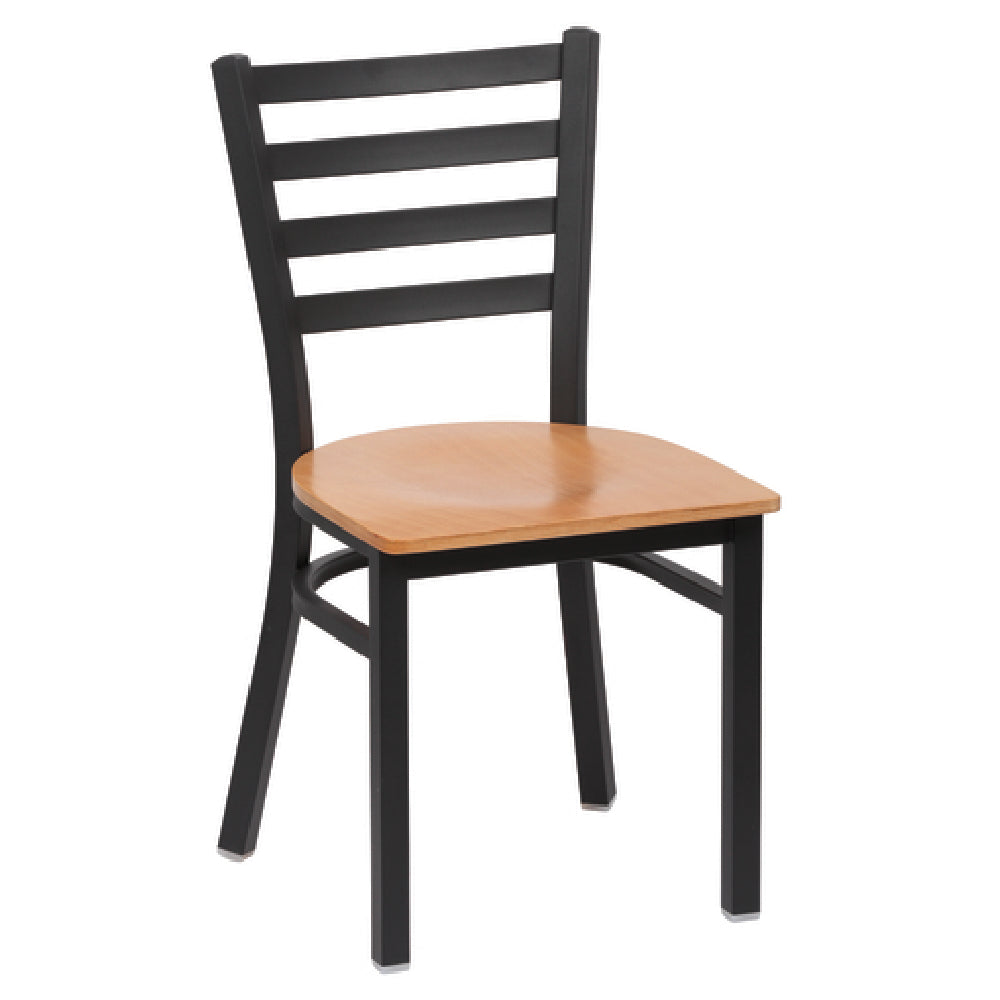 Royal ROY 9001 N - Side Chair, Ladder Back, 17"L X 16-1/2"W X 33-1/2"H