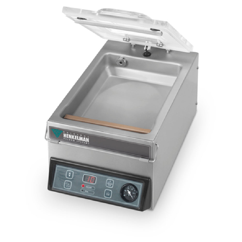 Invacus MICRO JUMBO Henkelman Vacuum Packaging Machine Countertop 8-1/2"W X 12"D X 4-1/5"H Chamber