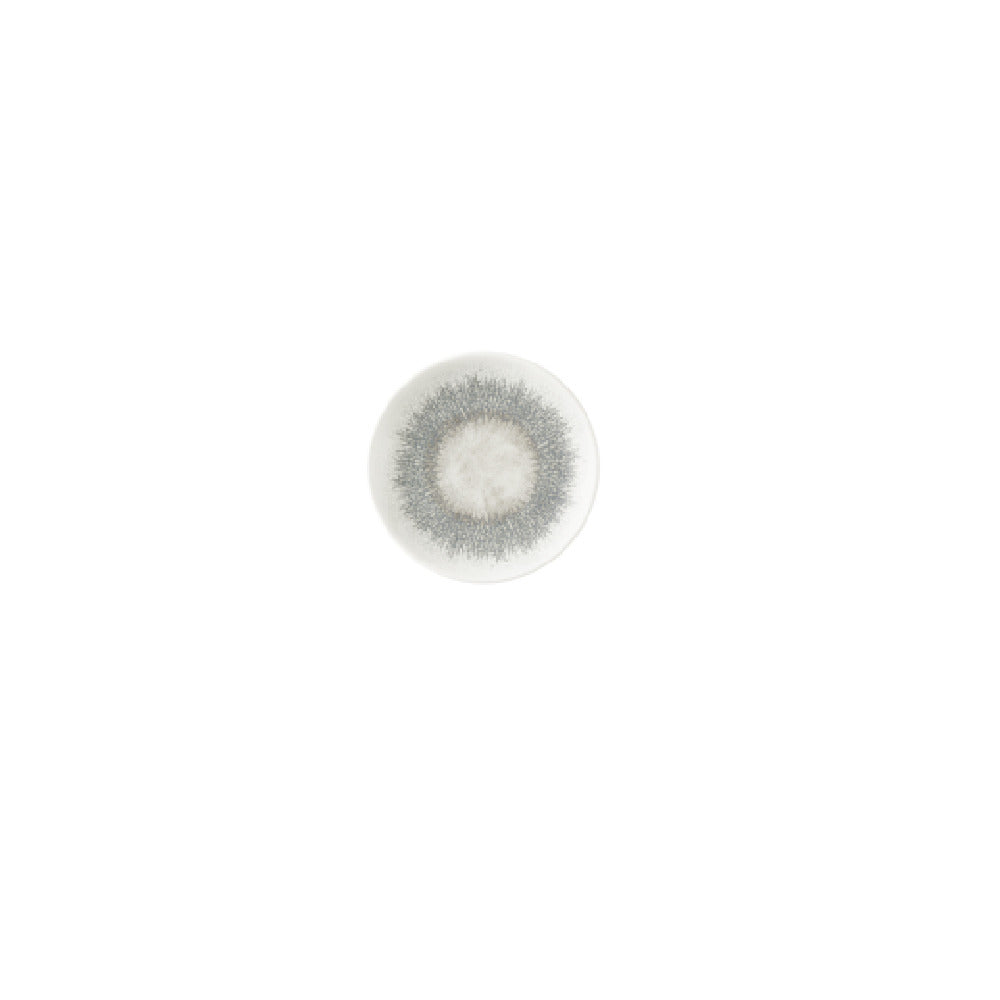 Churchill China FSGYEVP61 - Grey Evolve Coupe Plate, 6.5", Ceramic