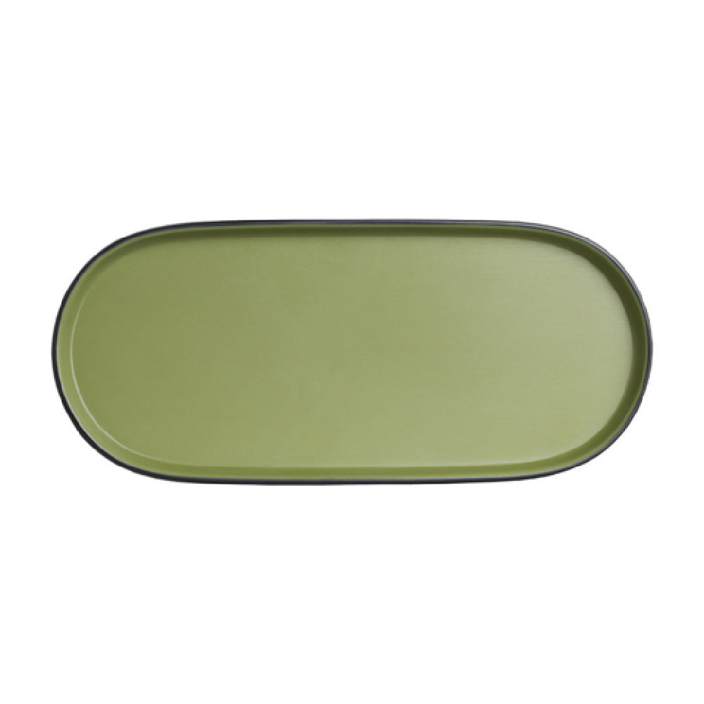 Steelite 7820JB016 Oval Plate 11.375" X 5.0" X 0.875" Baja