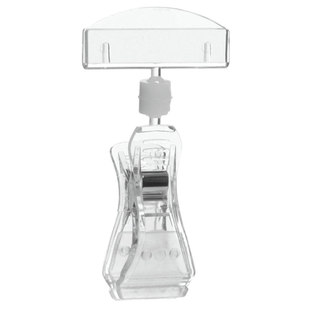 Hubert 63073 - Sign Holder, 4"H, Clip-on