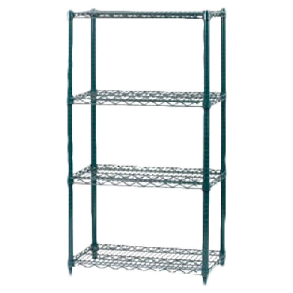 Royal ROY AE P ZGN 13 - Shelving Post, 13" L, Green Epoxy Coated