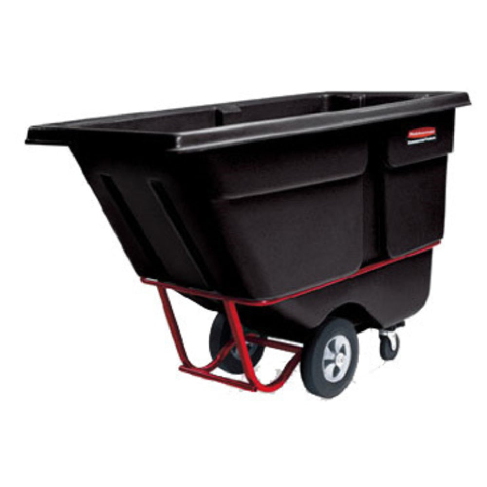 Rubbermaid FG131600BLA Rotational Molded Tilt Truck Heavy Duty 2100 Lb. Capacity