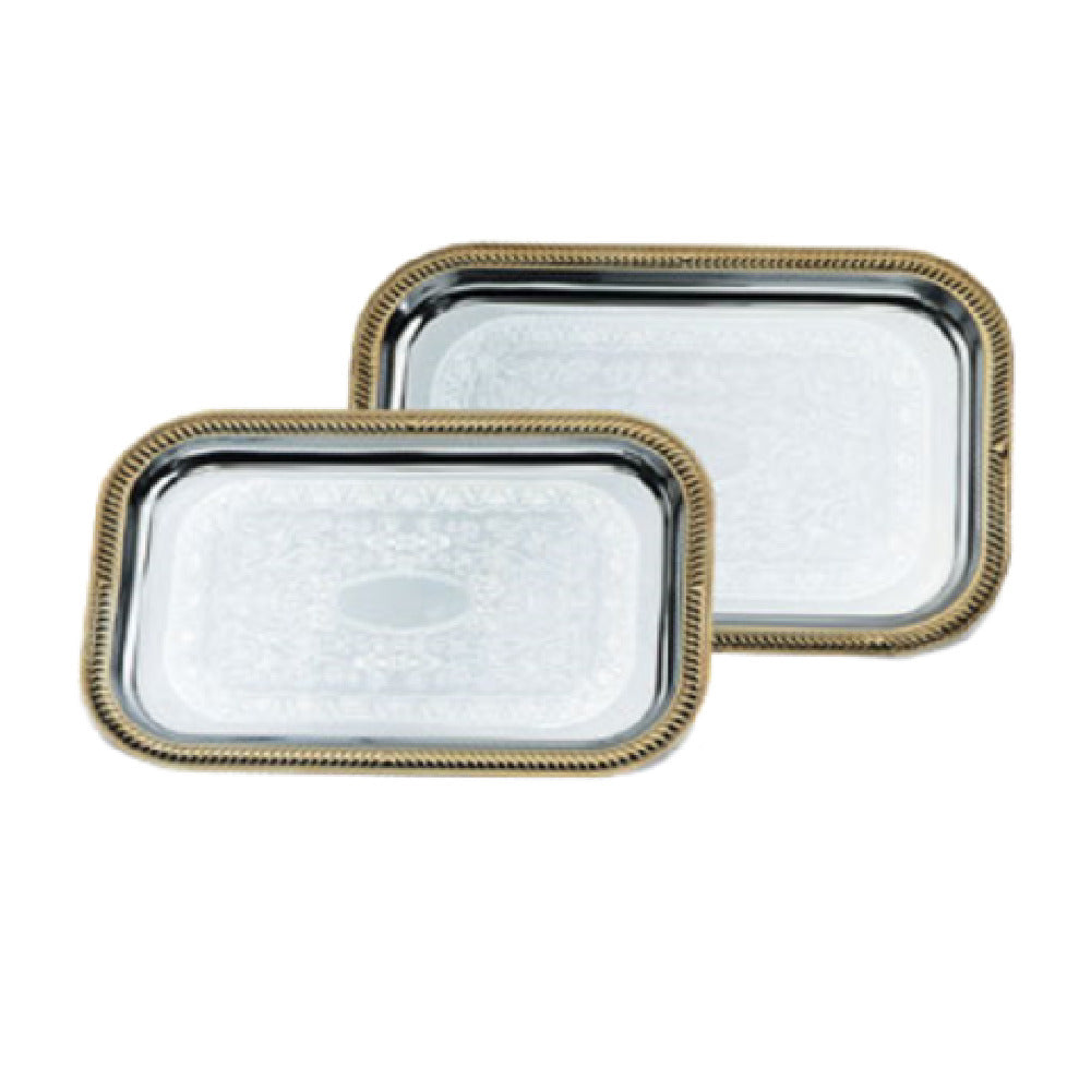 Vollrath 47266 Odyssey™ Serving Tray Rectangular Chrome Plated