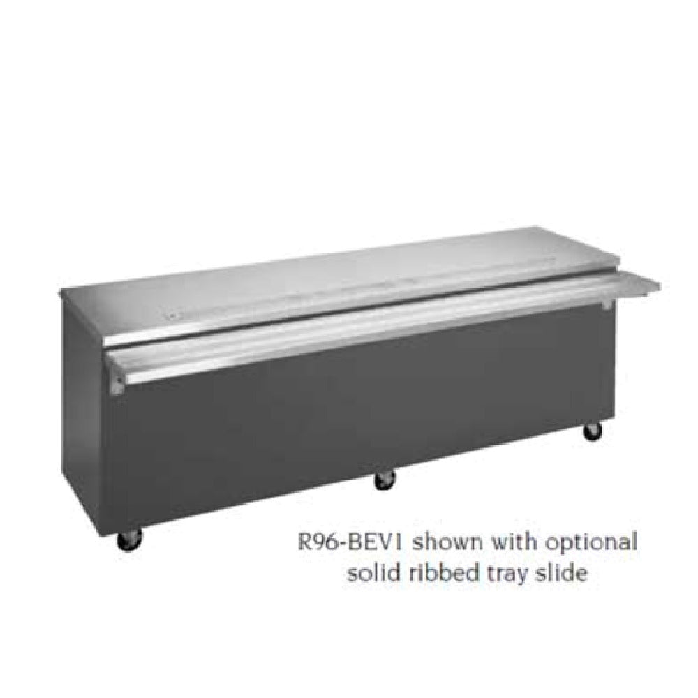 Piper Products R3-BEV1 - Reflections Beverage Counter, 50"L X 30"W X 36"H, Mobile Modular