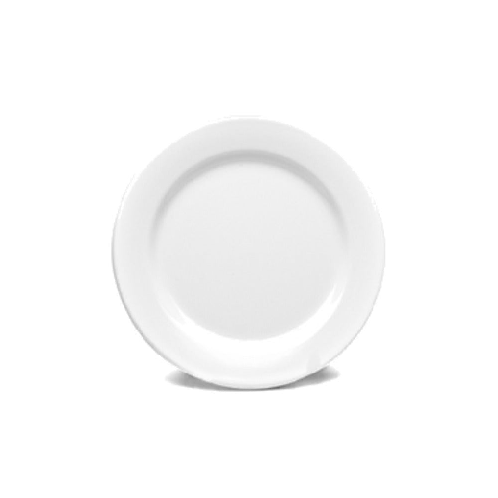 Elite Global Solutions D612PL-W Plate 6-1/2" Dia. X 1/2"H Round