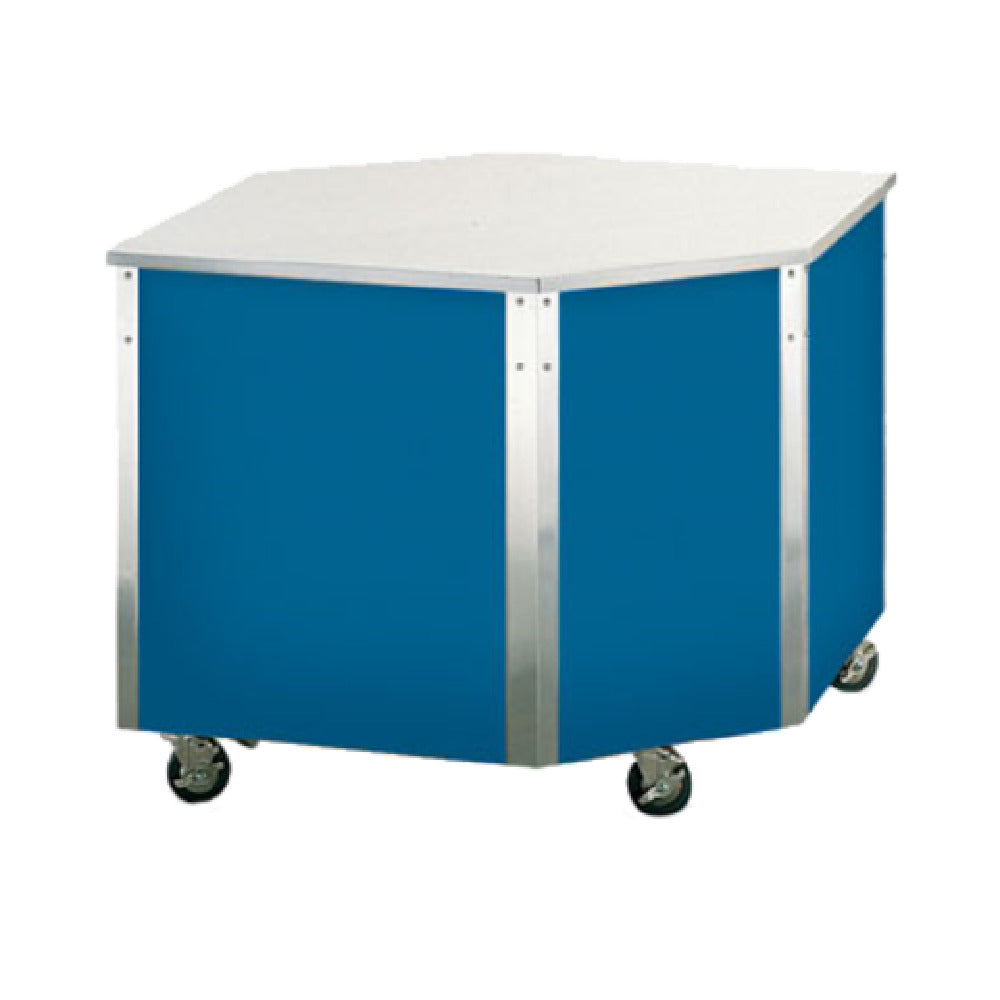 Vollrath 36185 4-Series Signature Server® Stainless Steel Countertop Corner Station