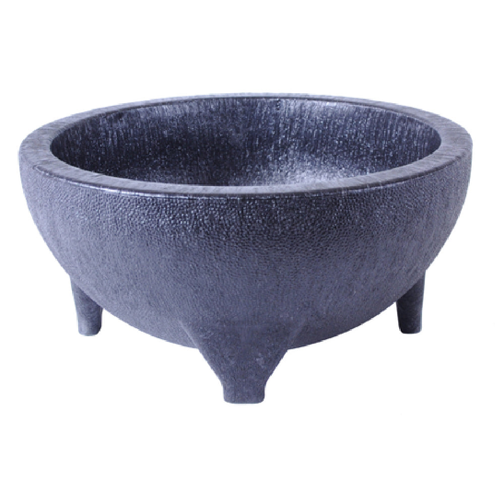 Thunder Group PLMJ056BK Molcajete Salsa Bowl 56 Oz. 8-5/8" X 8-5/8" X 4"