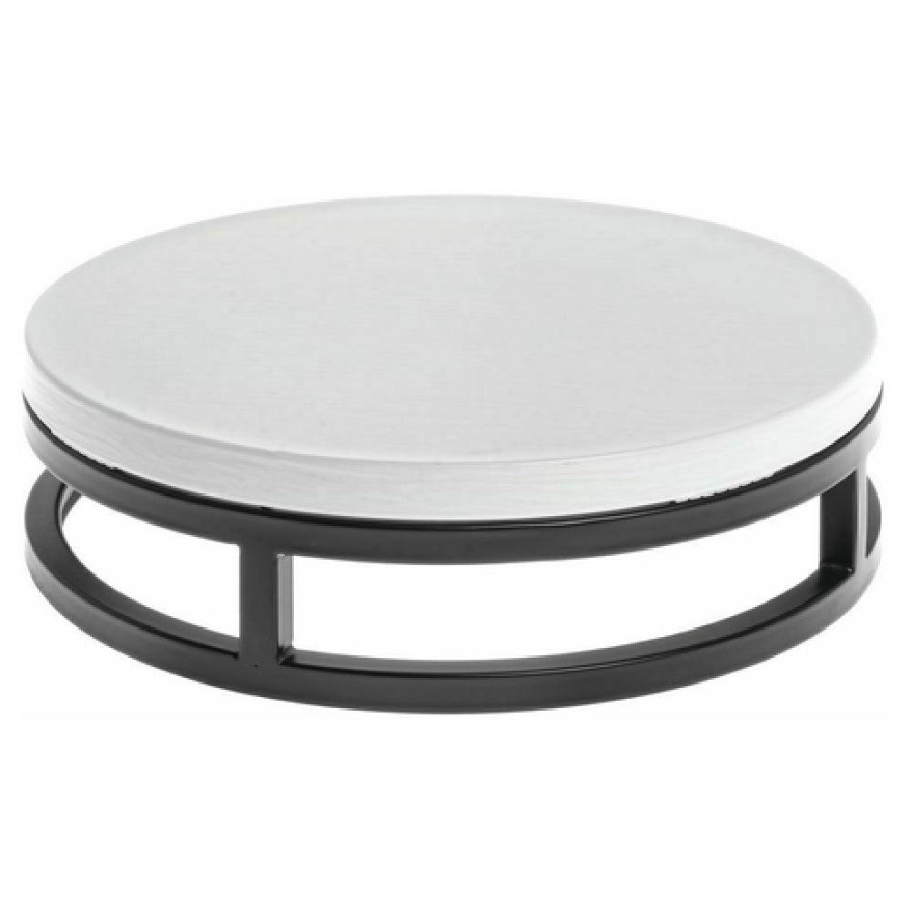Hubert 13755 - Cerve Collection Riser, 11-1/5" Dia. X 3-1/5"H, Short