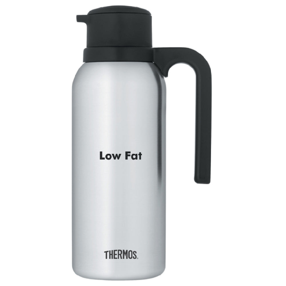 Arc Cardinal FN365 Thermos Twist & Pour Carafe "Low Fat" 32.0 Oz Stainless Steel