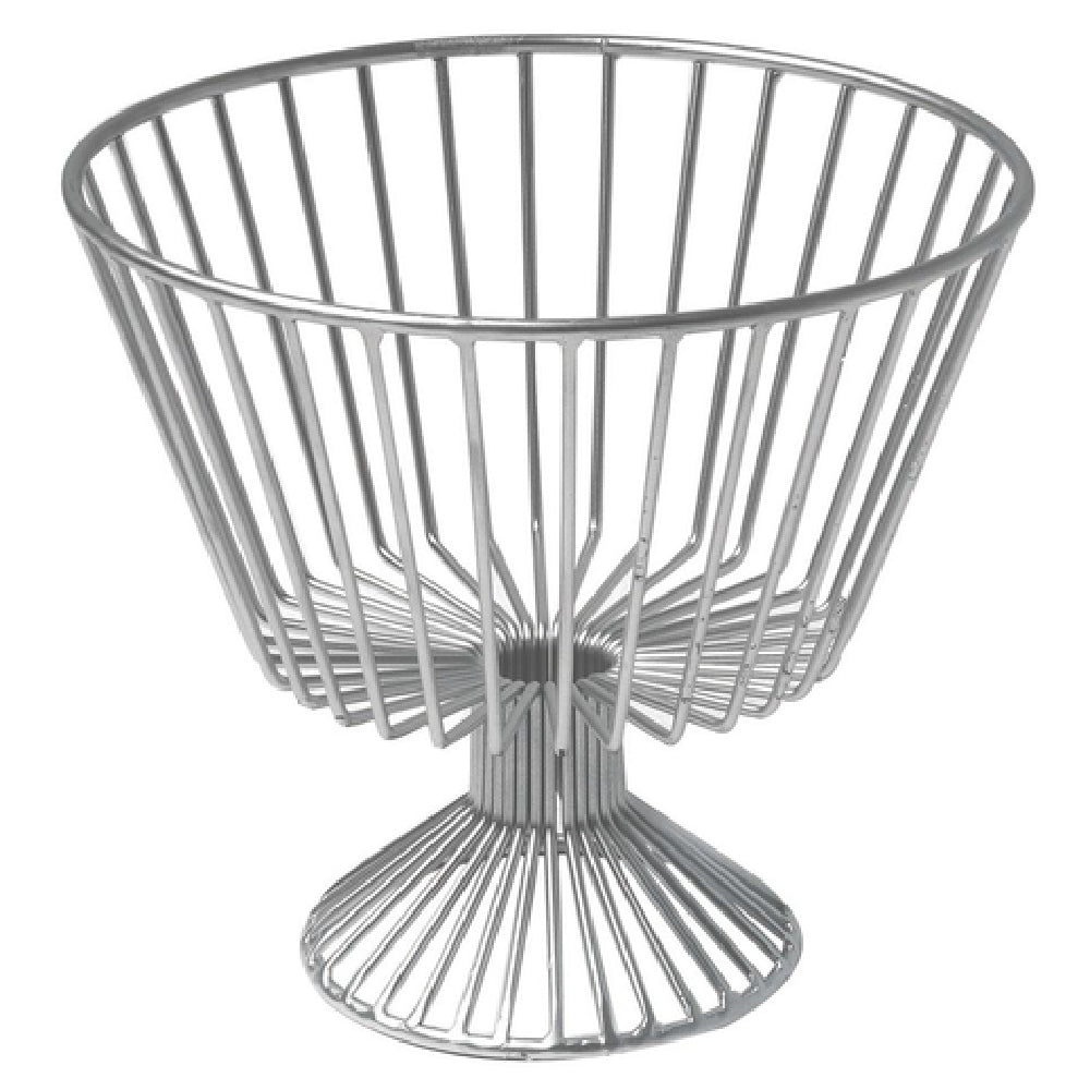 Hubert 15589 - Fruit Display Basket, 1-tier, 11" Dia. X 6-1/2"H