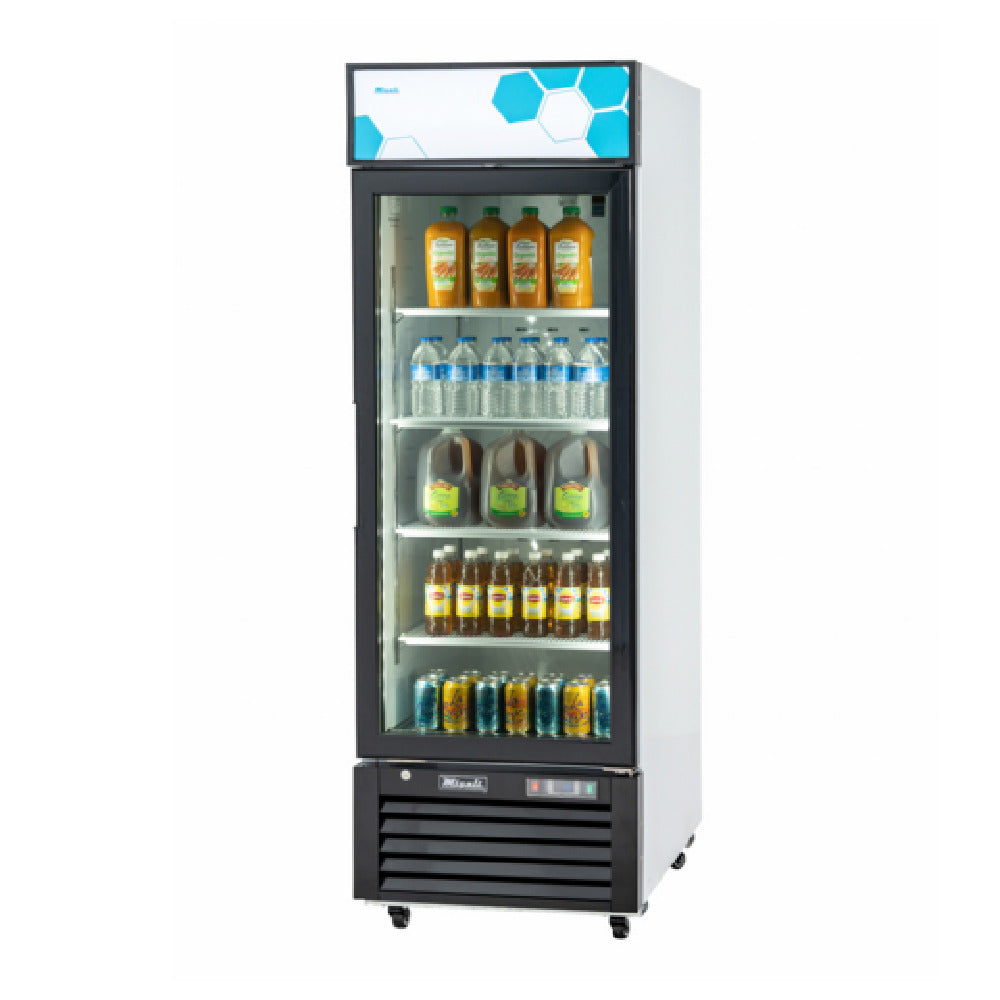 Migali Industries C-12RM-HC Competitor Series® Refrigerator Merchandiser Reach-in One-section