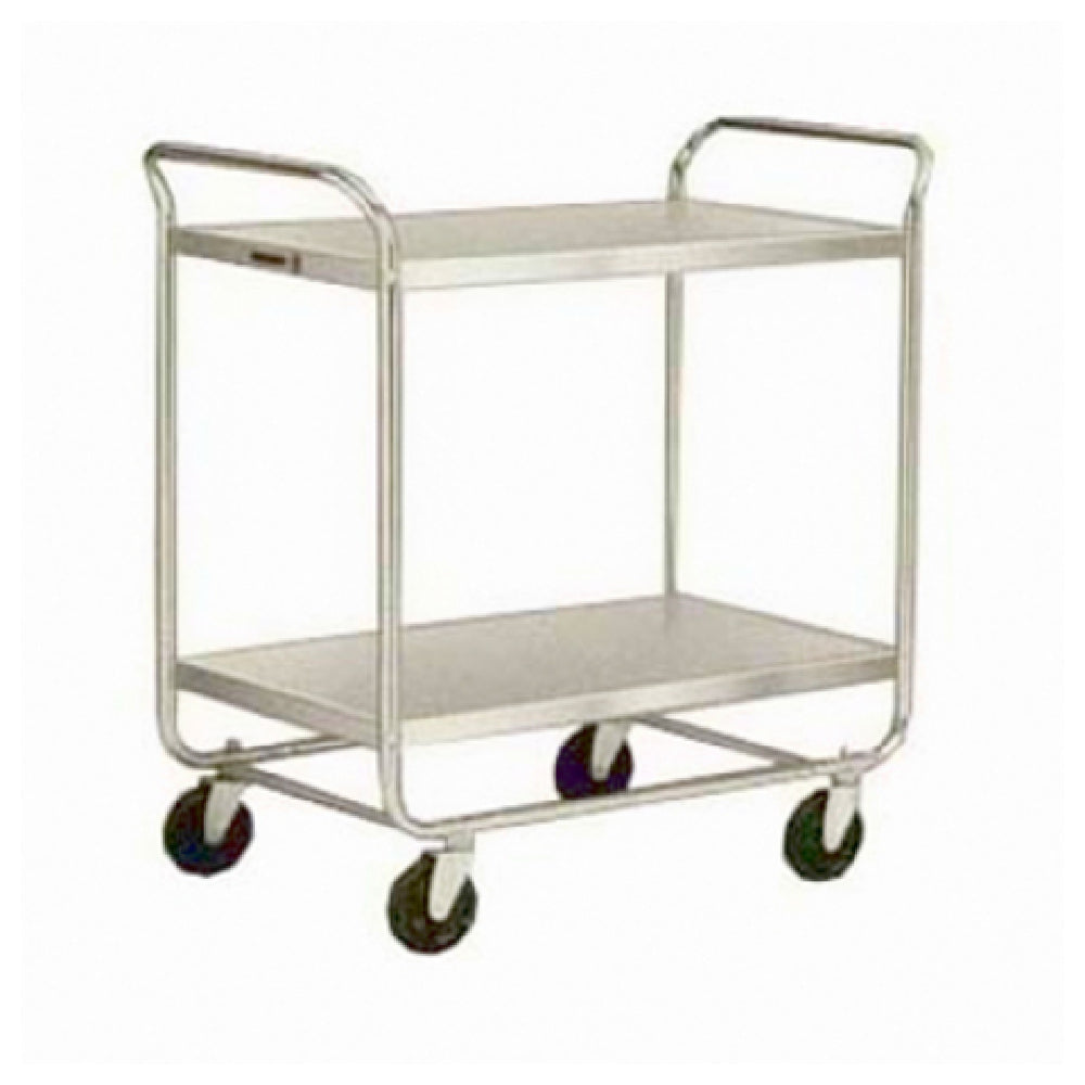 Lakeside 492 Utility Cart 2-shelf With 36"W X 23"D X 40-1/8"H Shelf Size 33"W X 21"D
