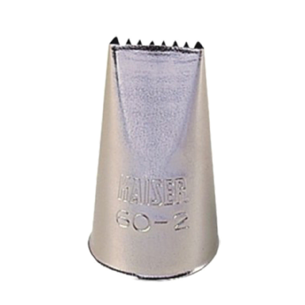 BauscherHepp 23.0066.2602 Star Ribbon Nozzle 16mm Dia. Stainless Steel