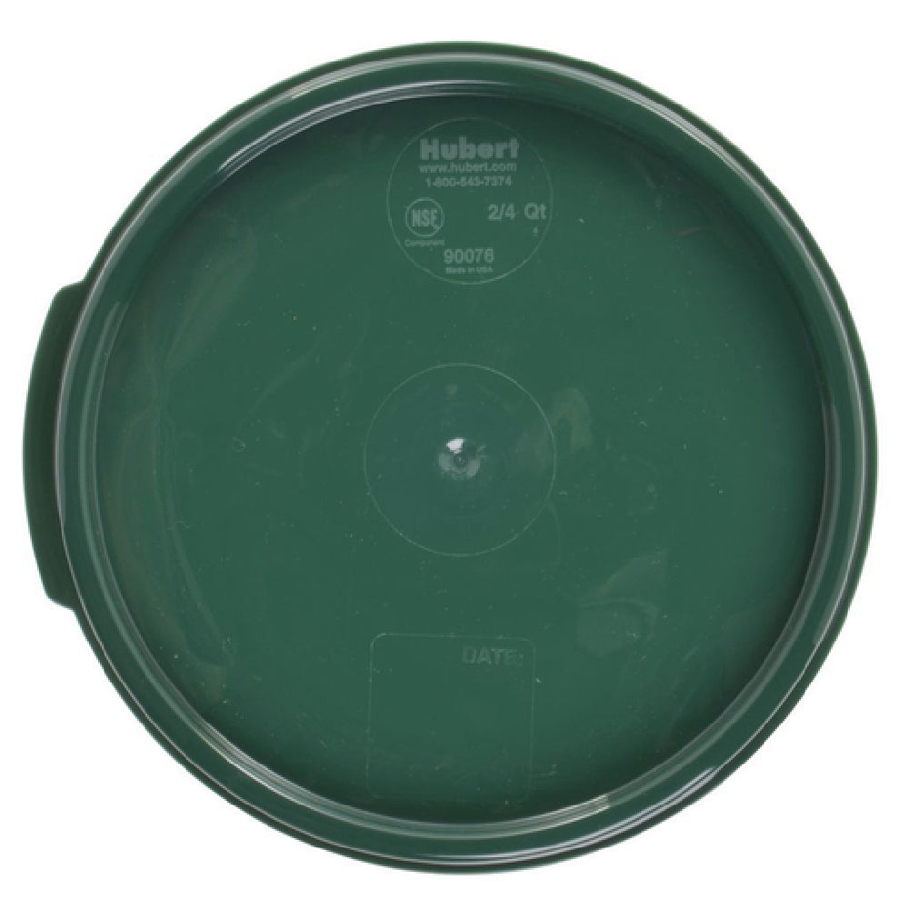 Hubert 90076 - Lid, For 2 & 4 Qt. Containers, 7-5/8" Dia.