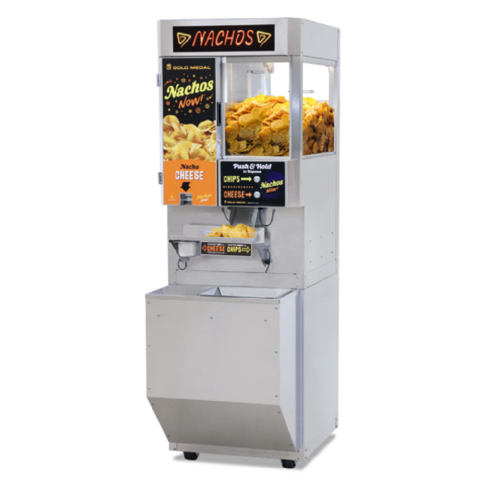 Gold Medal 2781-00-050 - Nachos Now™ Nachos & Nacho Cheese Dispenser With Base