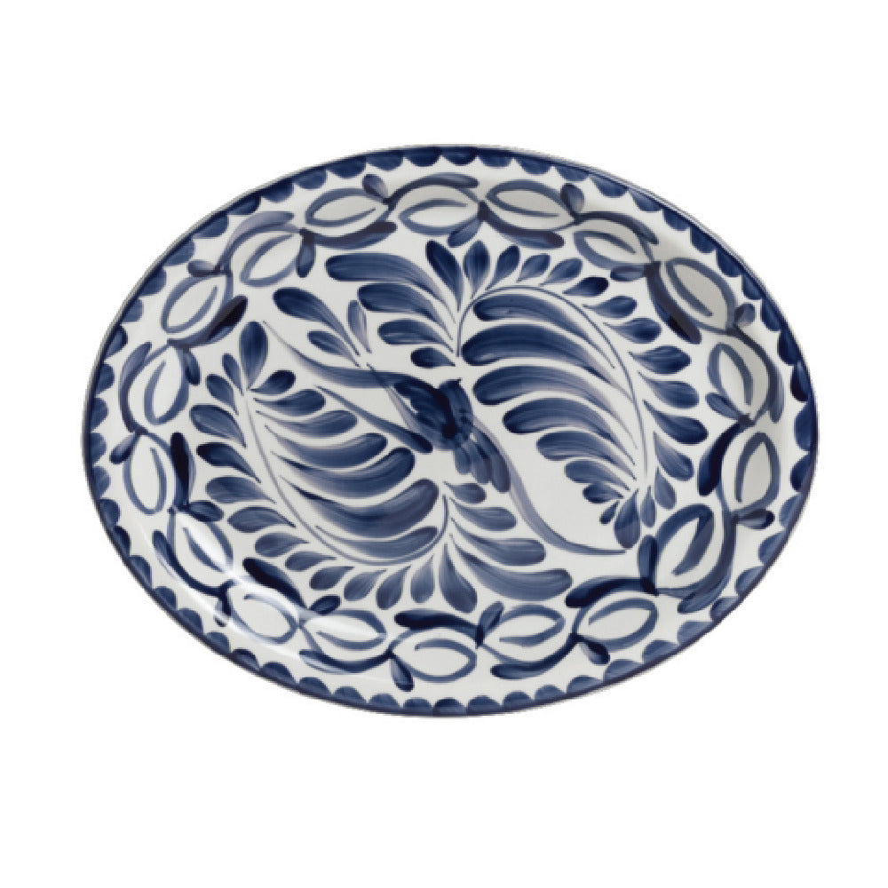 Steelite A120P245 Platter Oval Narrow Rim 13.5" Puebla