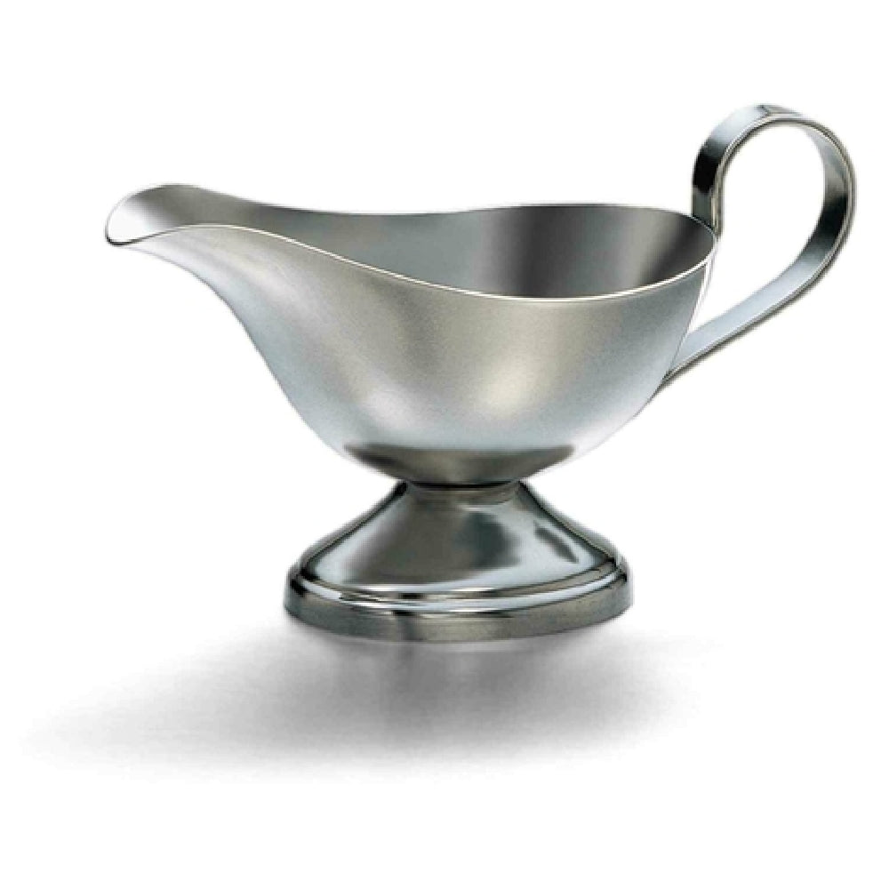 Steelite WLOU305 Sauce Boat 7 IN X 3 IN X 4 IN (5 OZ) 18/10 Stainless Steel With Mirror Finish